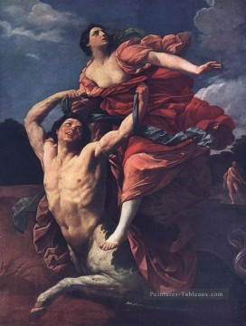 L’Enlèvement de Dejanira Baroque Guido Reni Peinture à l'huile